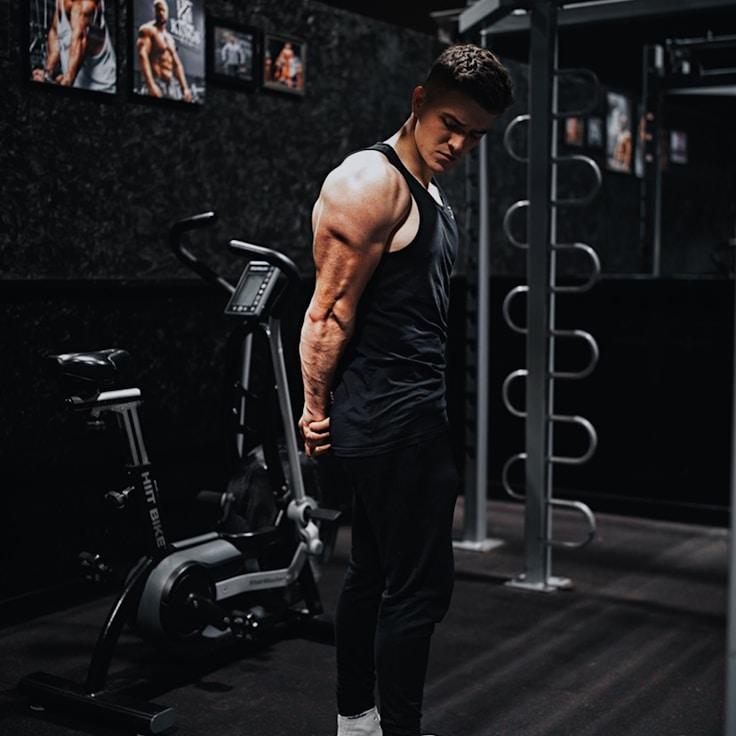 Modern fitness center interior with exercise equipment